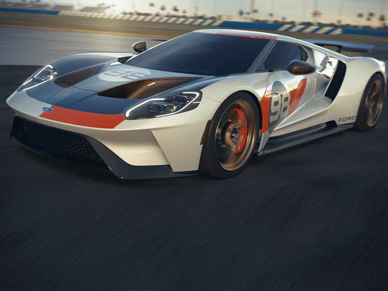 فورد تطلق النسخة الأولى من "جي تي هيريتيج" المستوحاة من الطراز الفائز بسباق دايتونا 1966